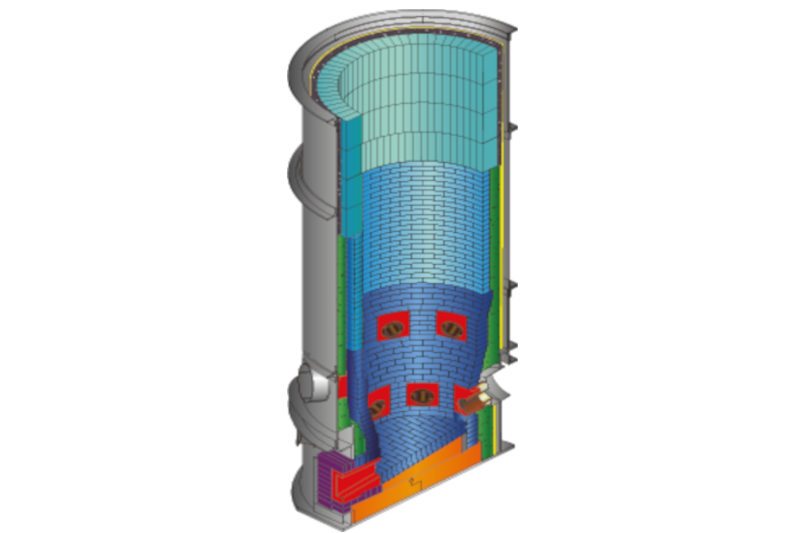 Copper Shaft Furnace Copper Furnace Protection